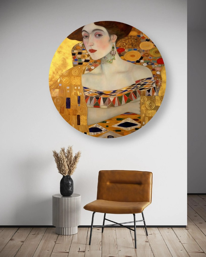Gario Kerek vászonkép Arany nõi portré - Gustav Klimt, reprodukció Méret: 40 x 40 cm