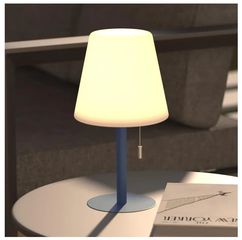 Atmosphera - LED RGB Újratölthető kültéri asztali lámpa ZACK LED/3,7V IP44 türkiz