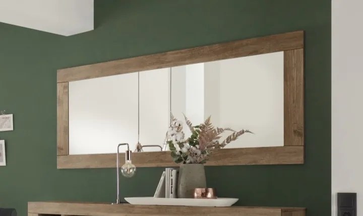 RIMINI tükör laminált Mercure tölgy