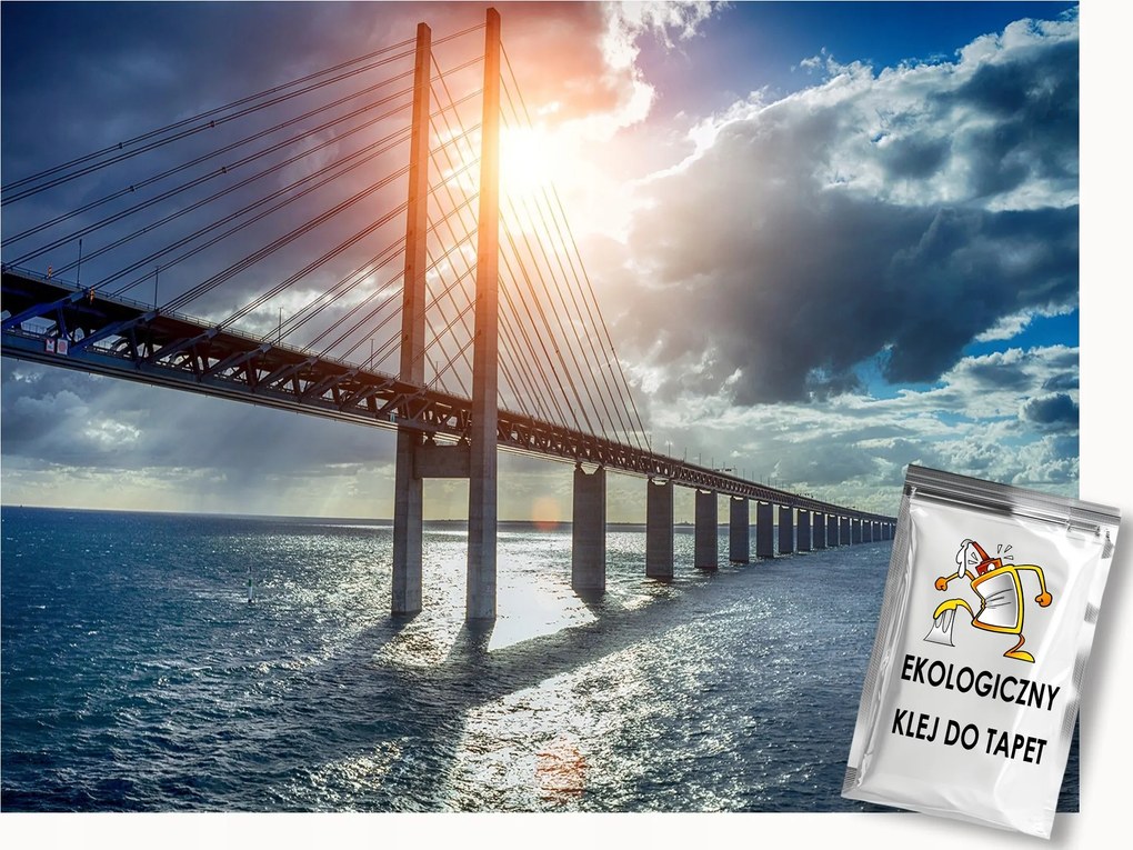 Fotótapéta Flizelina Híd a Sund felett Dánia Svédország 200x140 ragasztó