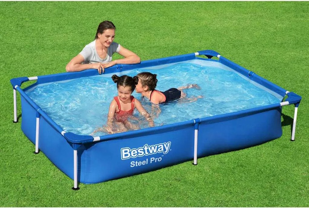 Bestway Steel Pro úszómedence 221 x 150 x 43 cm