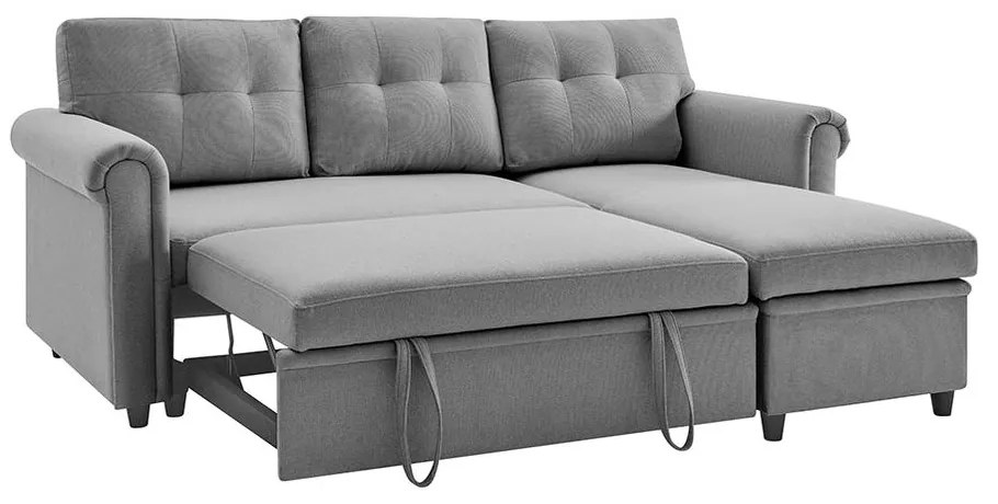 Catini NESTA sarok ülőgarnitúra, szürke