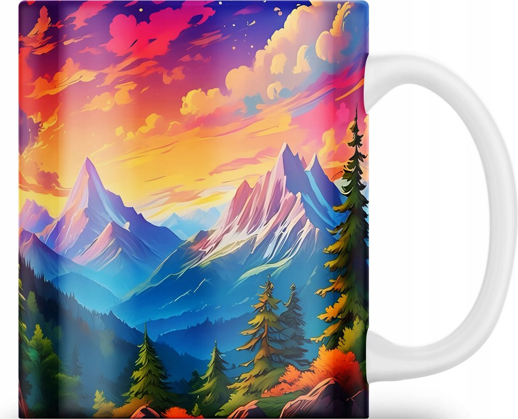 Kerámia Bögre 330 ML Hegymászás Ajándék Munka Vicces