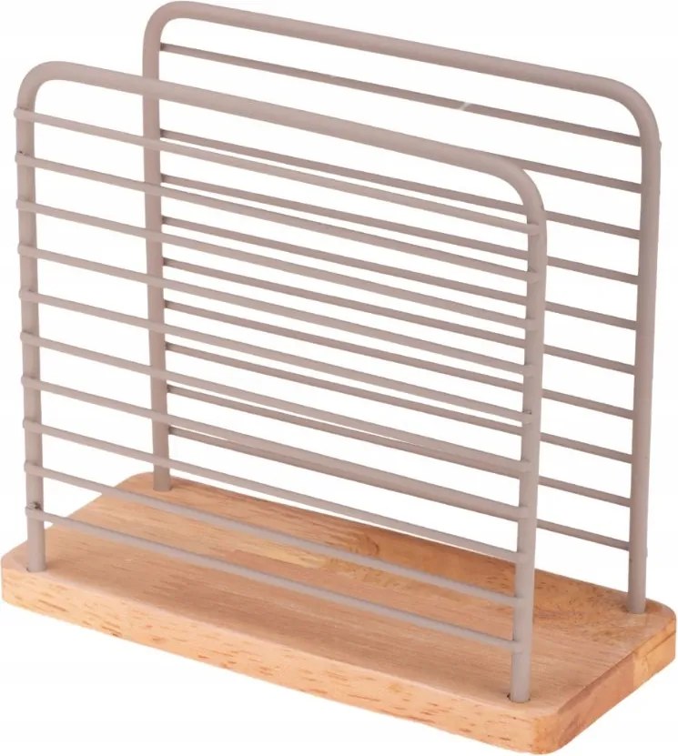 Szalvétatartó állvány fém Scandi mintás 1 bézs