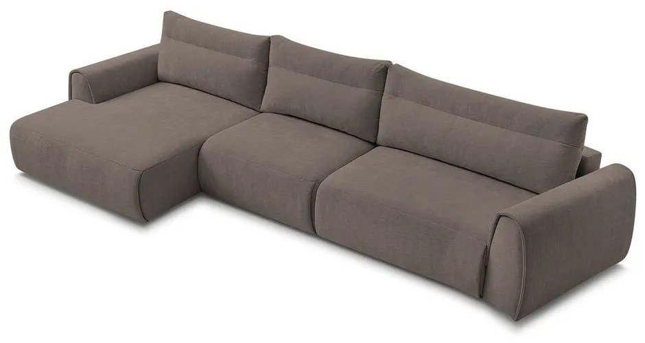 Barna sarokkanapé Aden – Bobochic Paris