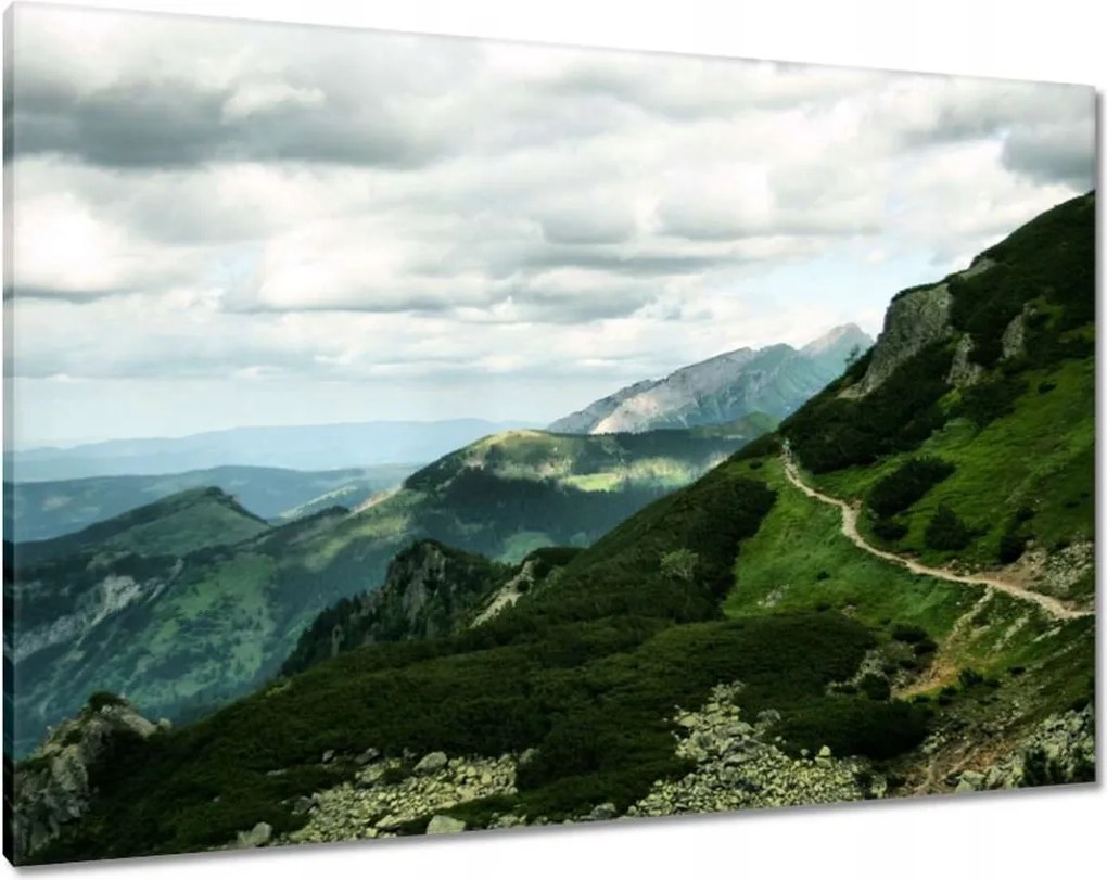 Képek 100x70 Tátra Lengyel hegyek Kilátás