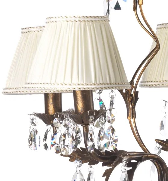 ONLI - Csillár láncon KAREN 5xE14/6W/230V bronz