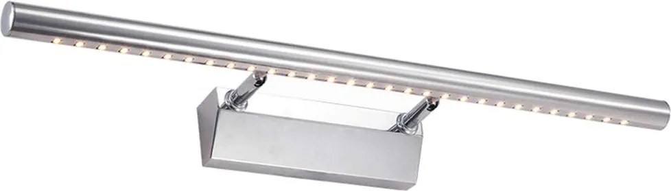 Toolight Szerszámlámpa, LED fürdőszobai lámpa tükör felett 9W 70CM APP363-1W, króm, OSW-08429