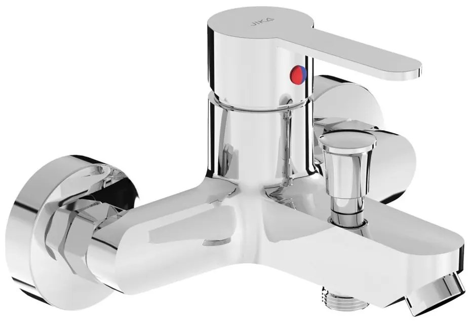 JIKA H3211Z70044001 - LYRA fürdőkád csaptelep, fényes króm