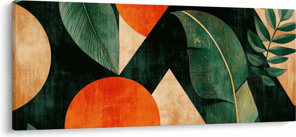 Kép - Geometrikus természeti minták II. (120x50 cm)