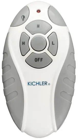 Kichler KLF-LYNDON-52-OZ - Mennyezeti ventilátor LYNDON 3xE27/8W/230V IP23 + távirányító