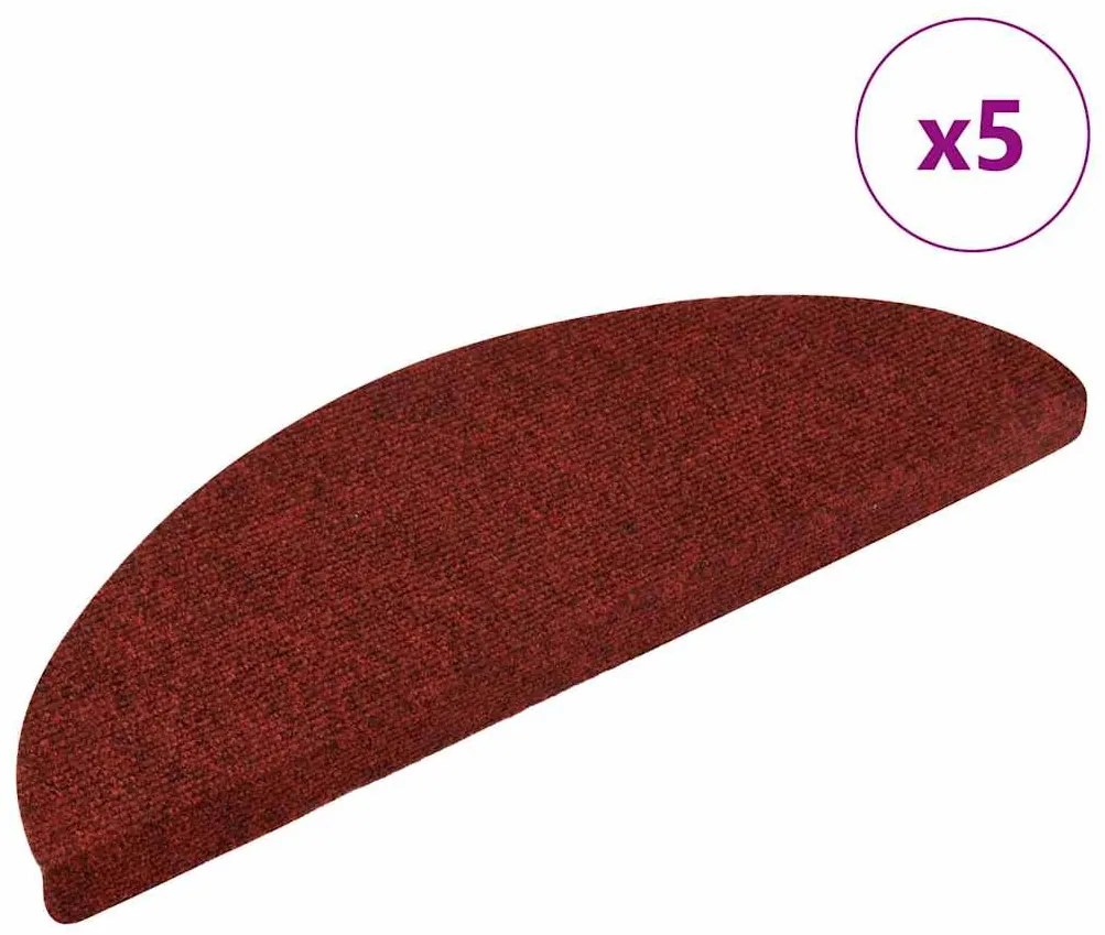5 db prios tűlyukasztott öntapadó lépcsőszőnyeg 56 x 17 x 3 cm