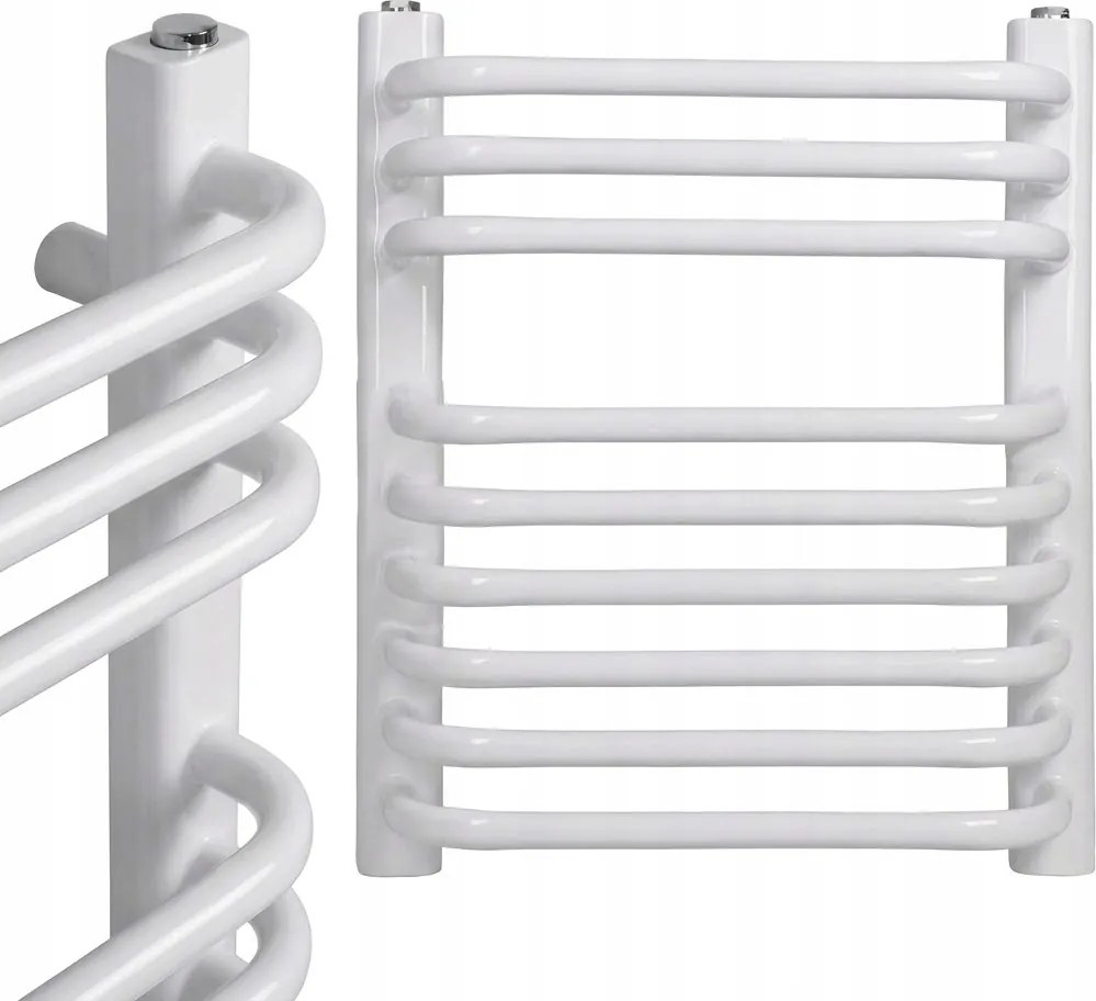 Fürdőszobai Fali Radiátor Fehér Létra GR1 480 x 550 MM 9 Bordás 242W