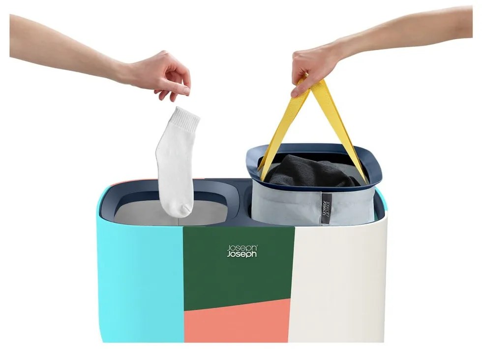 Textil szennyeskosár 90 l Tota – Joseph Joseph