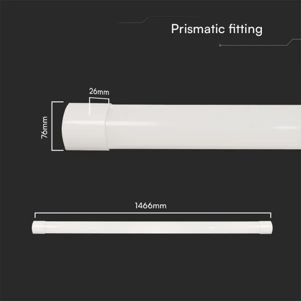 LED fénycsöves lámpa LED/50W/230V 3000/4000/6500K 146 cm