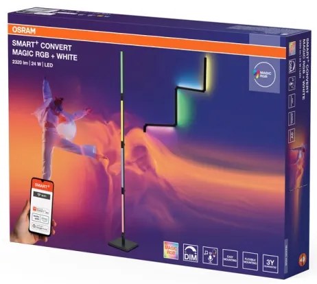 Osram- LED RGBW Dimmelhető állólámpa 2 az 1-ben SMART+ MAGIC LED/24W/230V Wi-Fi