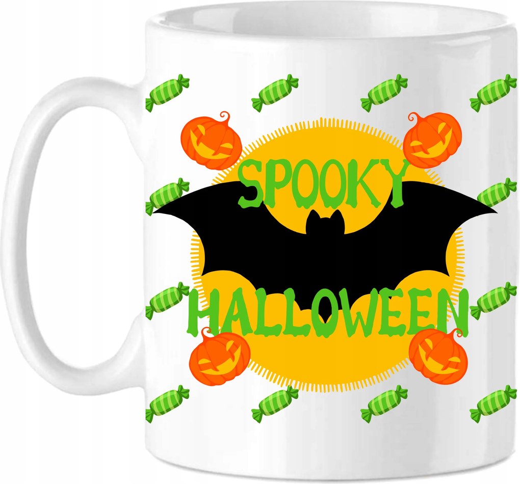 Halloween bögre "Spooky Halloween" Ajándék