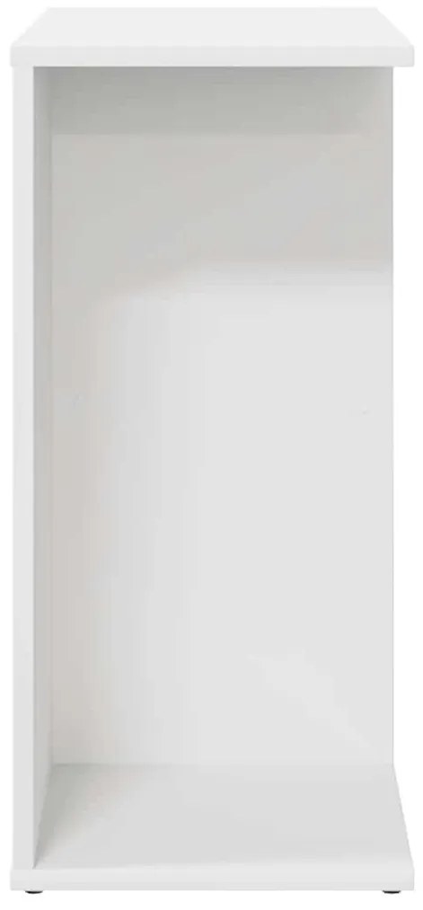 éjjeliszekrények 2 db fehér 46,5x29x61 cm gépelt fa