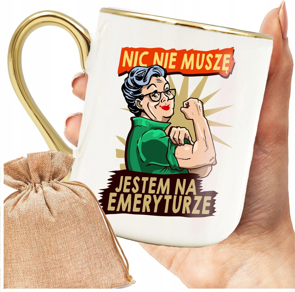 Nagymama Nyugdíjas Bögre Ajándék Nagymama