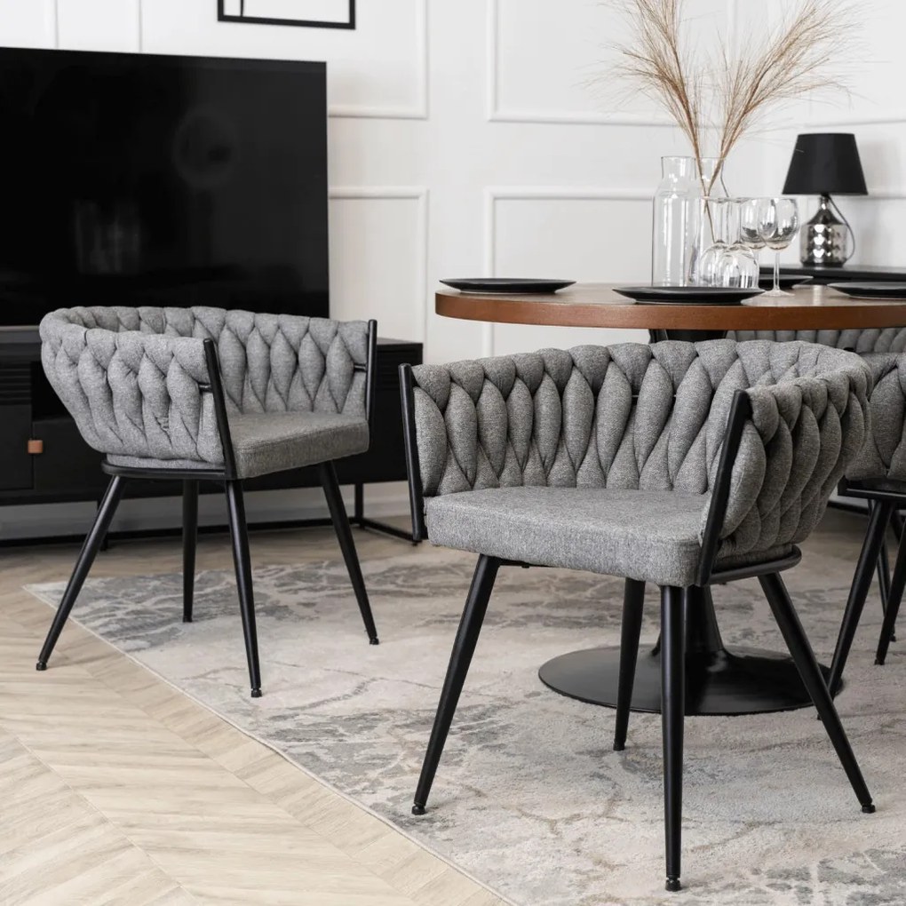 Szürke Fonott Étkezőszék EMPOLI