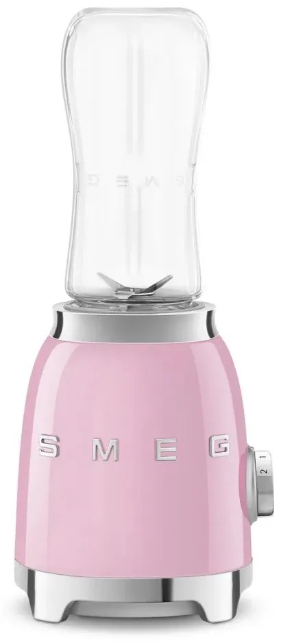 SMEG 50's Retro Style turmix turmixgép PBF01, 0,6l, pasztell rózsaszín - Smeg