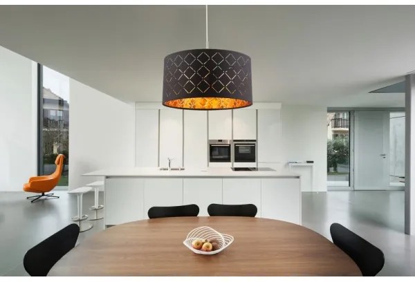 Globo 15229H - Csillár zsinóron CLARKE 1xE27/60W/230V