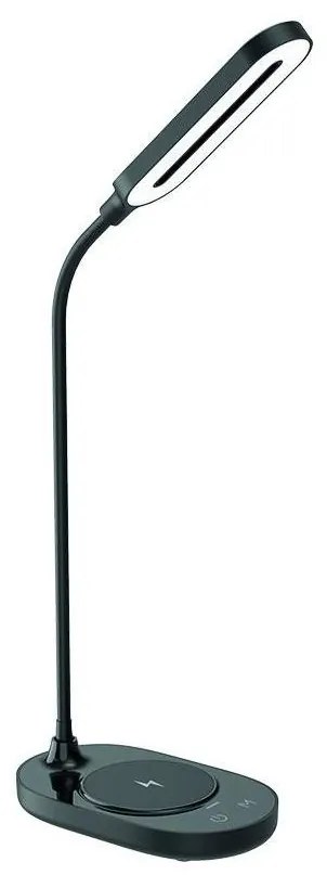 LED Dimmelhető érintős asztali lámpa vezeték nélküli töltéssel OCTAVIA LED/7W/230V fekete