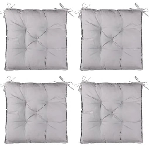 Detex® 4 db párna 40x40x8cm - szürke
