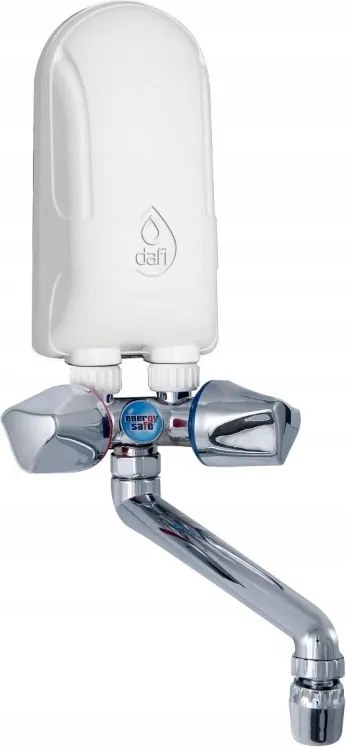 Dafi 4,5 l-es mosdó feletti vízmelegítő 4,5kW króm csapteleppel