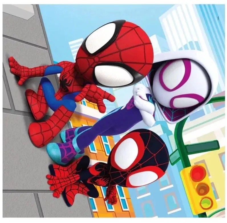 Pókember puzzle 3x48 db-os (Spidey)