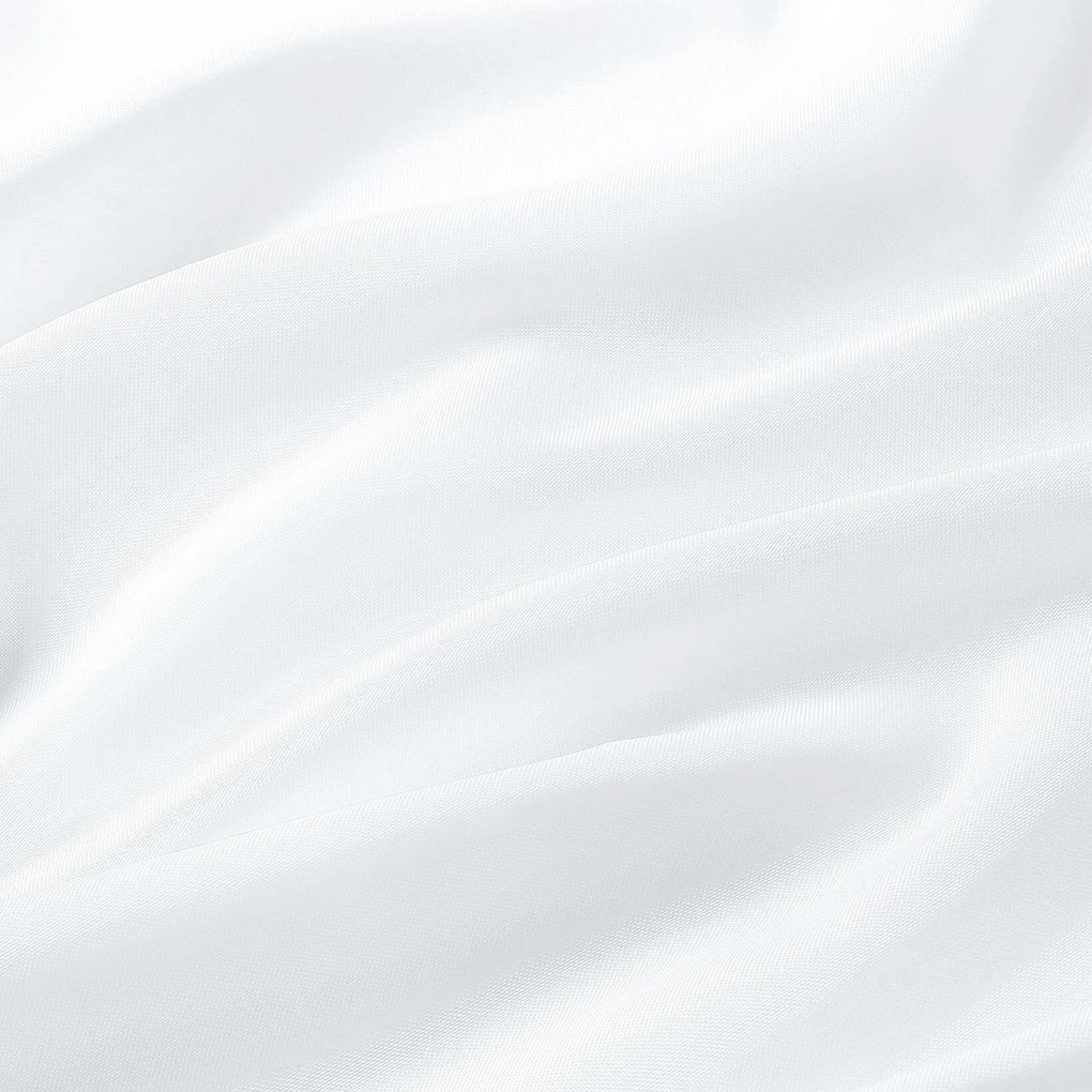 Goldea dekoratív drapéria luca - fehér 200x150 cm
