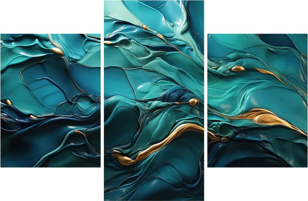 Kép - Absztrakt textúrák (90x60 cm)