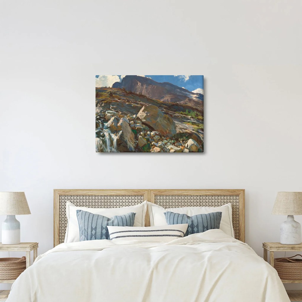 Kép - John Singer Sargent, Simplon Pass, reprodukciók (70x50 cm)