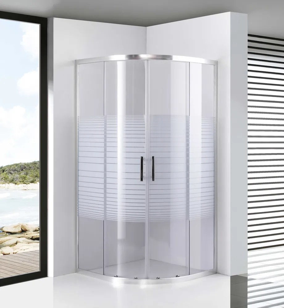 Avignon || 6mm White íves zuhanykabin 90*90 190cm