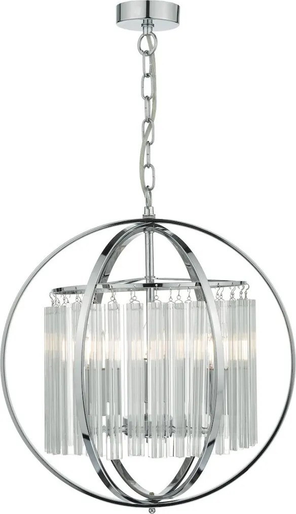 Dar Lighting ABDUL ABD0350 Függőlámpa 3x40W/E14