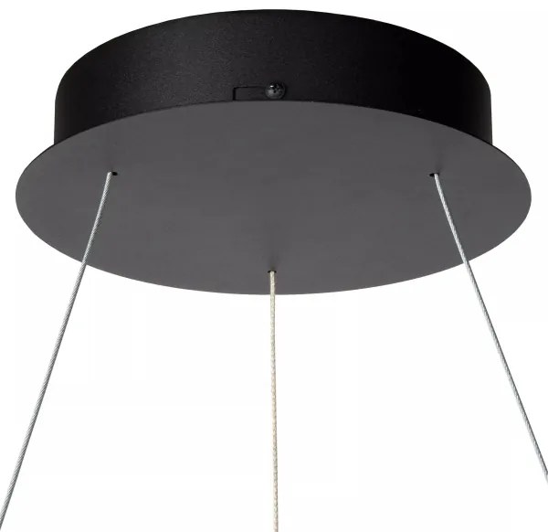 Lucide 46403/48/30 - LED Dimmelhető csillár zsinóron VIDAL LED/48W/230V fekete