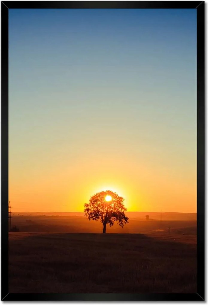 Poszterek keretben 40x60 Kilátás Tájkép