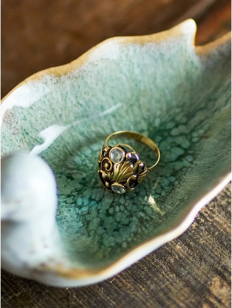 Zöld kőedény tálka 60 ml Chirp – Bloomingville