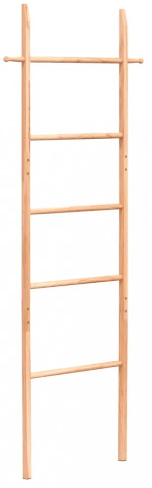 viaXL tömör diófa törülközőlétra 170 cm