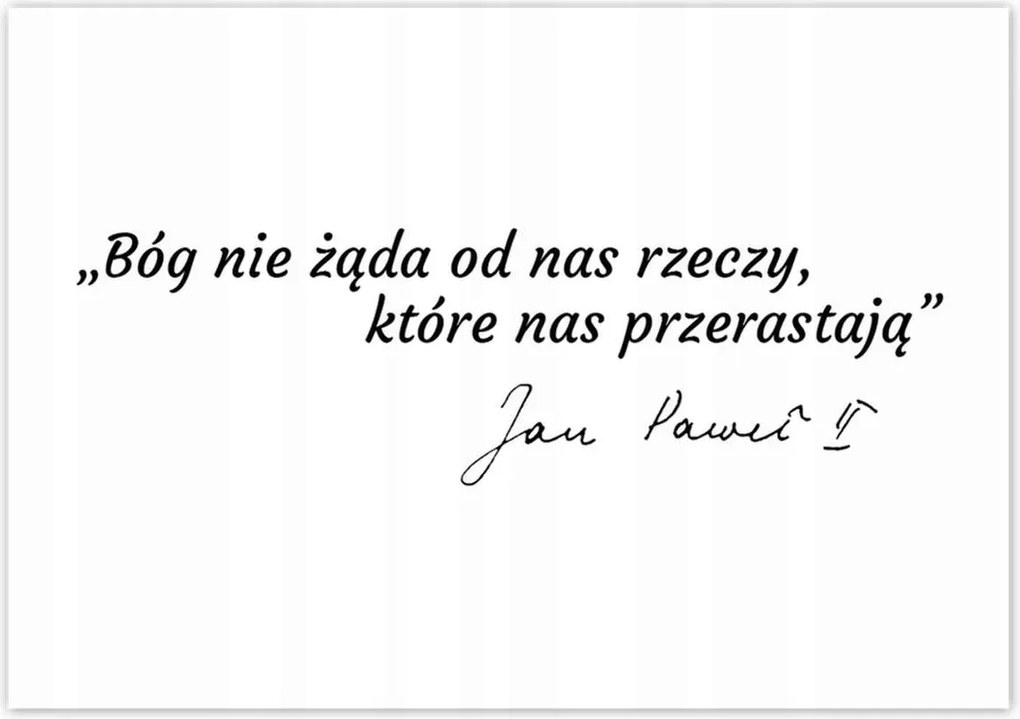 Poszterek 100x70 Szent János Pál idézet