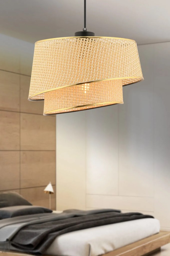 Barette Hazeran - Camel, Gold