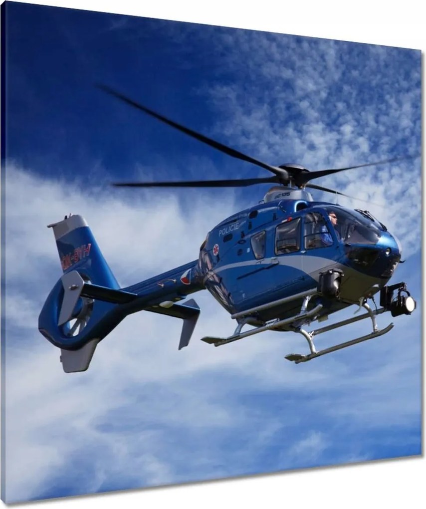 Vászonkép 80x80 Rendőrségi helikopter
