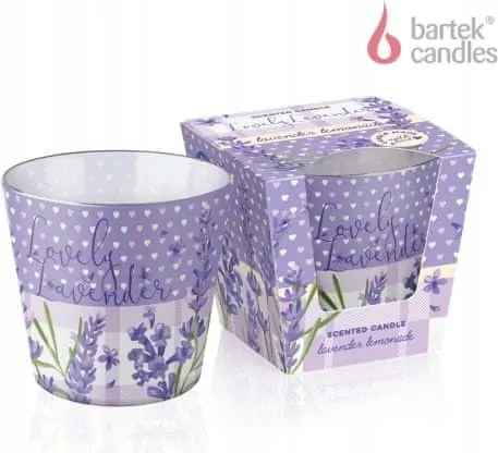 Paraffin illatgyertya Lavender Lemonade Bartek
