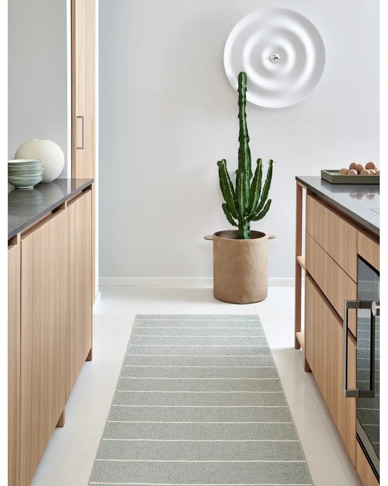 Világoszöld kültéri-beltéri futószőnyeg 70x270 cm Carl Sage – Pappelina