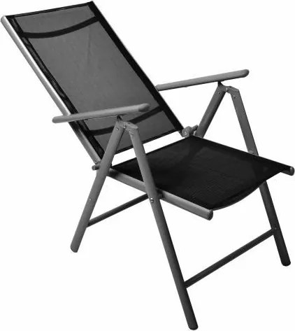 GARTHEN Kerti összecsukható készlet asztal + 4 szék