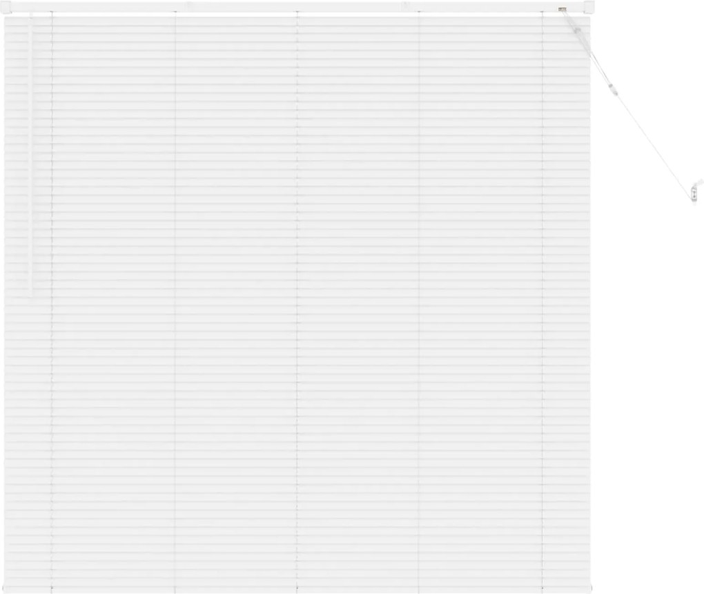 vidaXL Zsaluzia Állítható Fehér 150 x 150 cm PVC