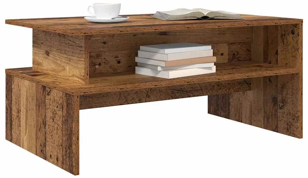 Dohányzóasztal Öreg fa 90 x 55 x 42.5 cm Faanyag