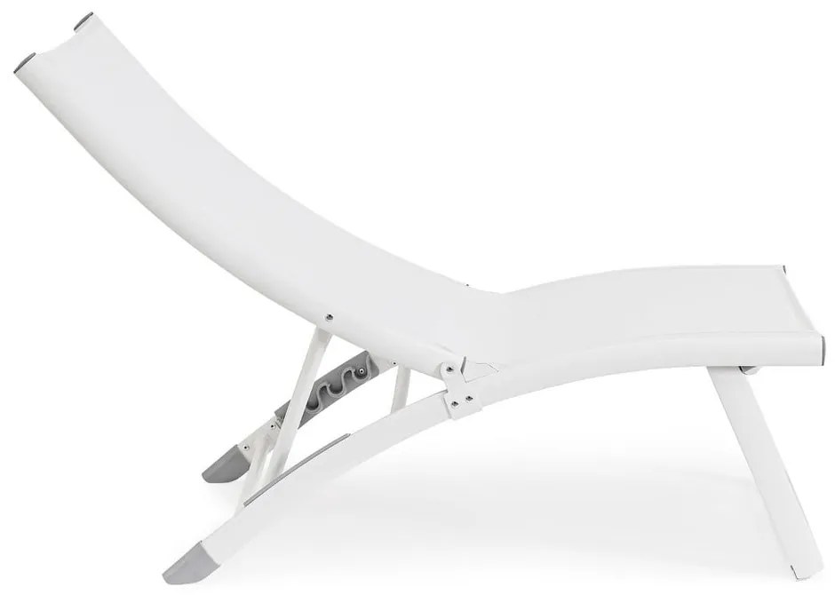 Fehér fém kerti napozóágy Taylor – Bizzotto