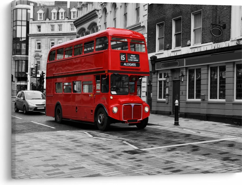 Kép - London busszal (70x50 cm)