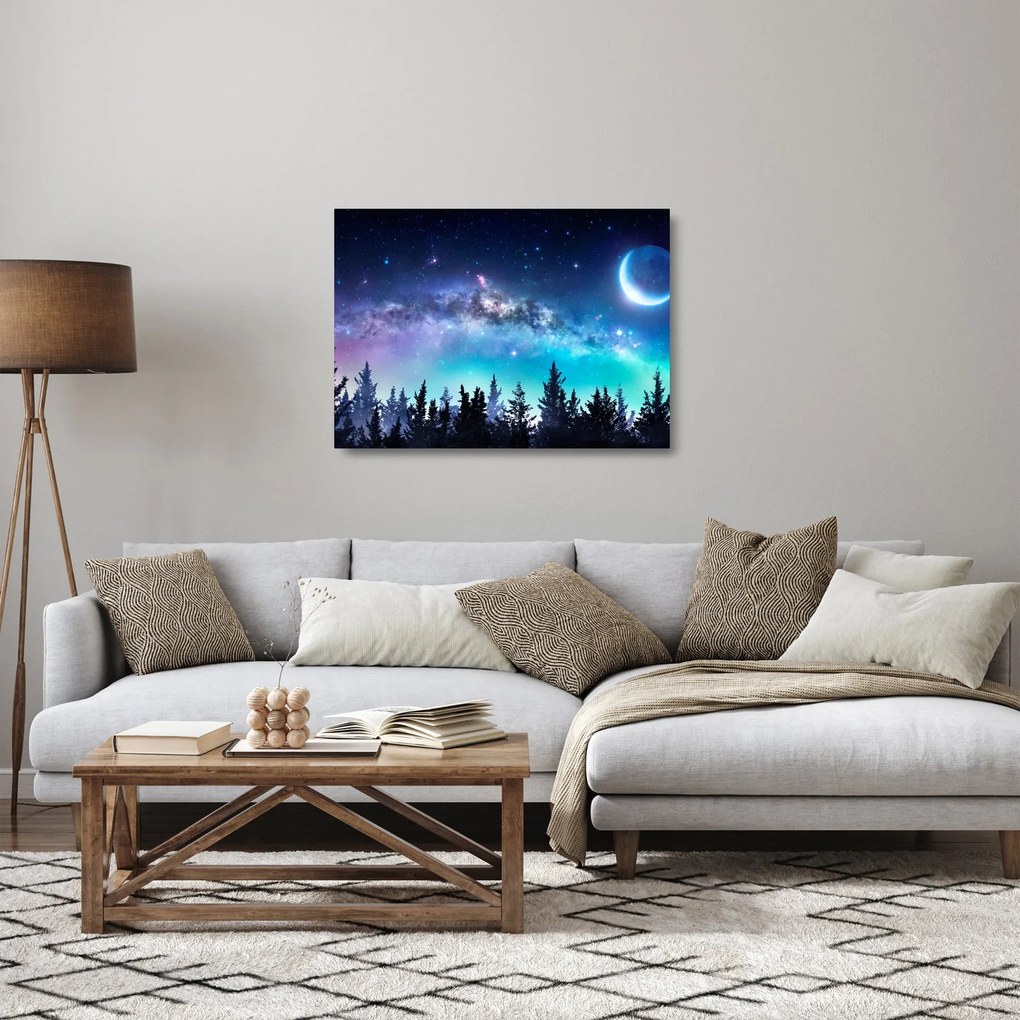 Kép - Tejút (üvegen) (70x50 cm)